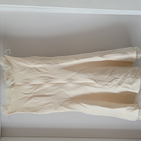 Liz Lisa Littles Girls Sz. 9 Dress White Soft Lined Holiday Formal Winter Cream - Picture 5 of 8